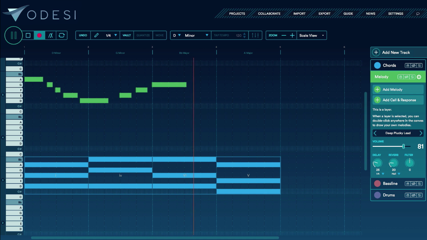 odesi music composition software